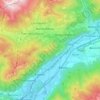 Mappa topografica Piancogno, altitudine, rilievo