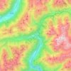 Mappa topografica Edolo, altitudine, rilievo