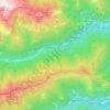 Mappa topografica Borgomezzavalle, altitudine, rilievo