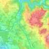 Mappa topografica Illnau-Effretikon, altitudine, rilievo