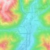 Mappa topografica Domodossola, altitudine, rilievo