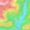 Mappa topografica Valgoglio, altitudine, rilievo