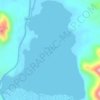Mappa topografica 喀拉库勒湖, altitudine, rilievo